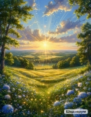 Красиво, рисунок, природа, Шедеврум