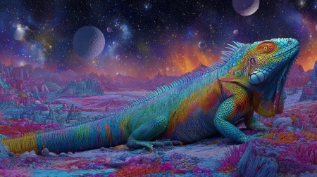 Ягуан, рисунок