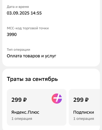 Яндекс плюс сами подключили услугу
