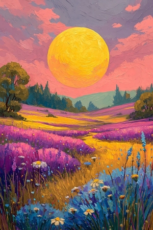 Красивые пейзажи, рисунки