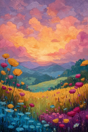 Красивые пейзажи, рисунки