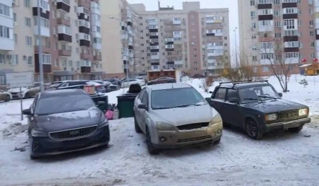 Блокировка контейнерных площадок, Самара