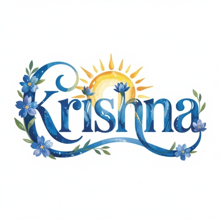 Кришна, надпись, красиво