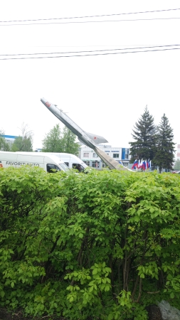 Самолёт Миг-21 в Жуковском