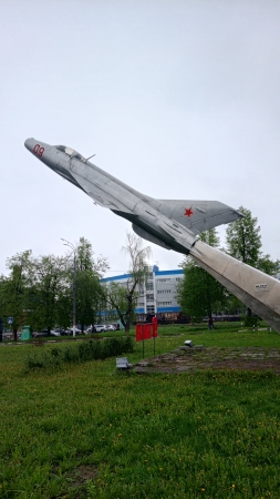 Самолёт Миг-21 в Жуковском