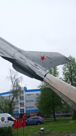Самолёт Миг-21 в Жуковском
