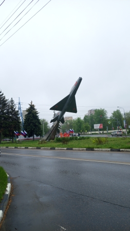 Самолёт Миг-21 в Жуковском