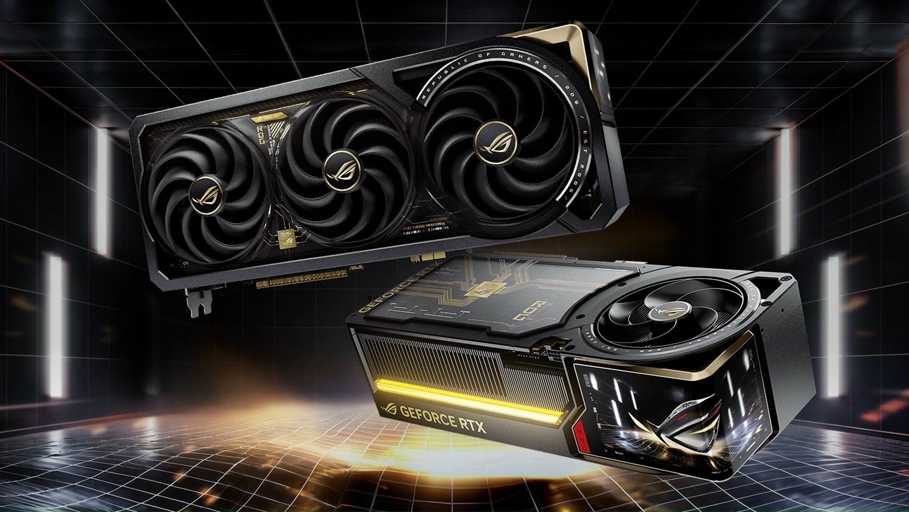 ASUS RTX 5090 Edition 20: мощь на 800 Вт, изогнутый дисплей и экстремальное охлаждение