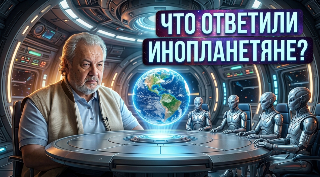 Шемшук. Инопланетяне. Обложка для видео.