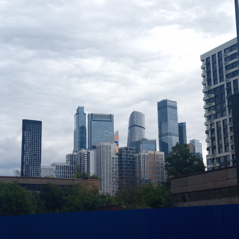 Москва-Сити, здания высотные